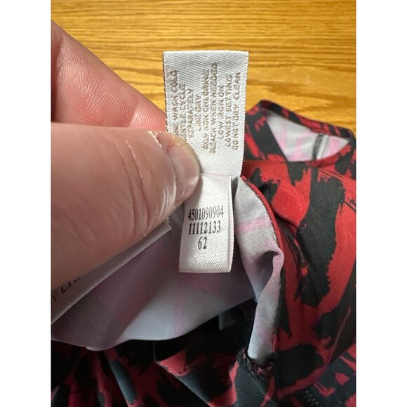 Chicos Weekends Womens Abstract Print Sleeveless Zip-Up Vest Size 1 US M - Picture 7 of 8